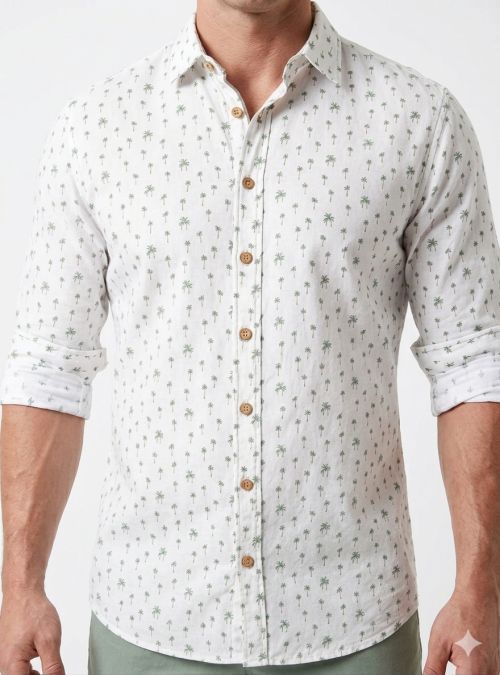 Camisa palmeras de Corsare