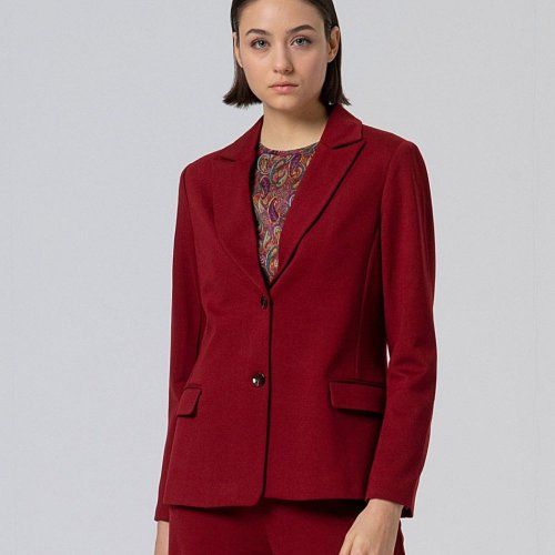 Chaqueta punto roja de Surkana