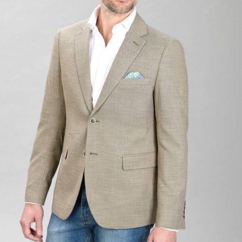 Americana beige de Alexander & Co.