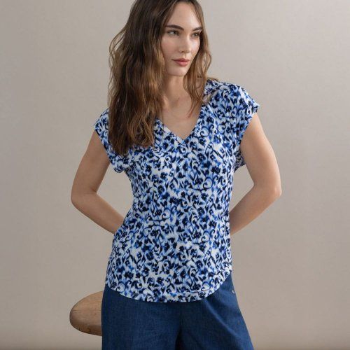 Camiseta estampado azul de Surkana