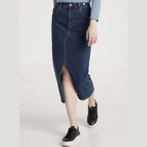 Falda vaquera larga de Lois