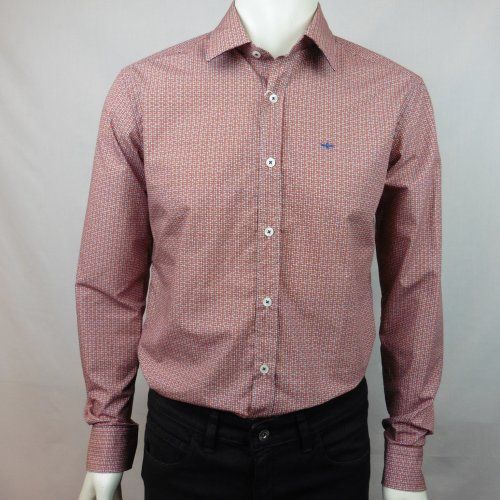 Camisa círculos granates de Corsare