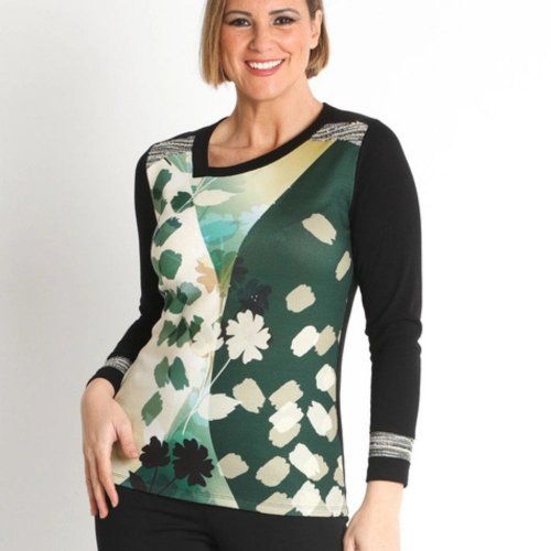 Jersey negro estampado de Nayat