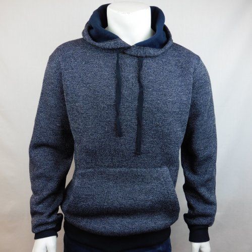 Sudadera azul jaspe de Dos Galgos