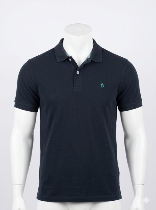 Polo azul marino de Tomé