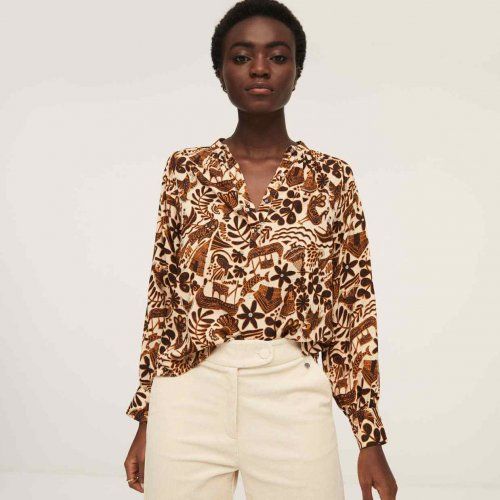 Blusa pavos de Surkana