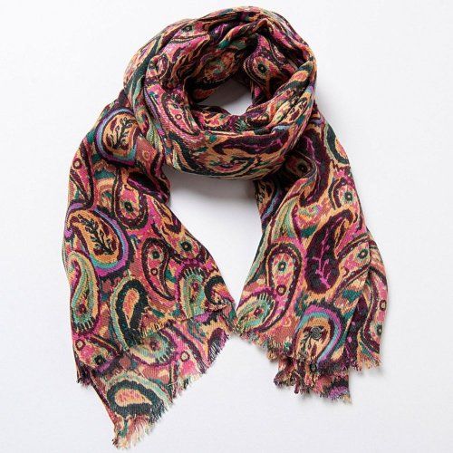 Foulard estampado cachemir de Surkana
