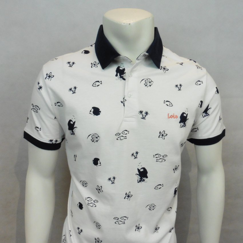 Polo estampado de Lois